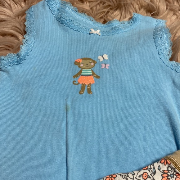 Floral Monkey Set - Picture 2 of 4